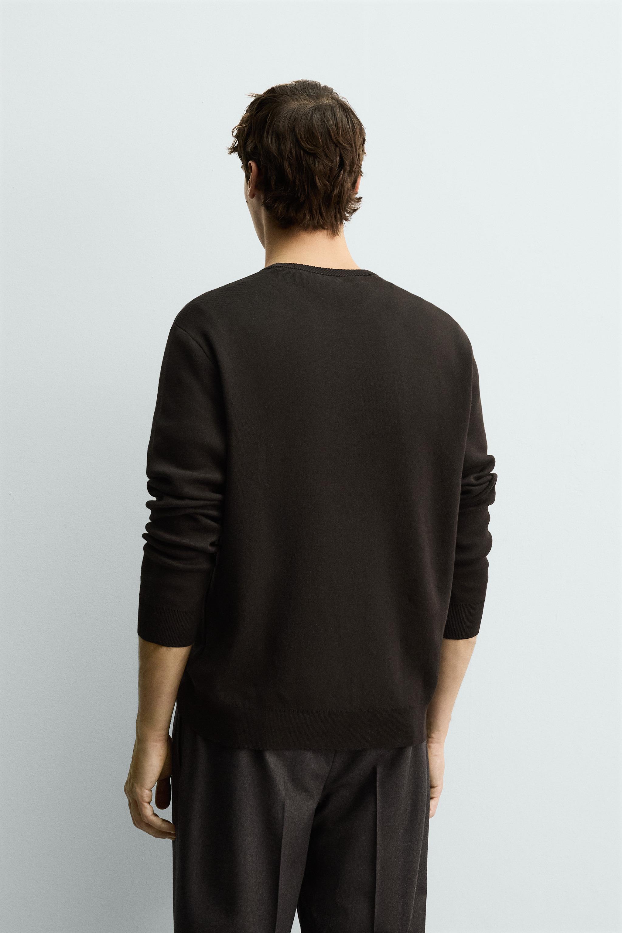 REGULAR FIT COTTON JUMPER
